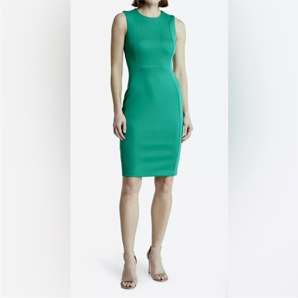 Calvin Klein Vibrant Green shift Dress